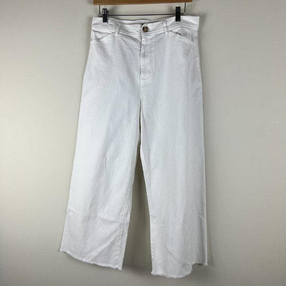 2/$30 Gianni Bini Denim Wide Leg Pants 10 - Picture 6 of 7